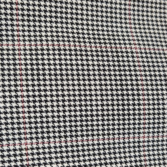 Wool Houndstooth Black and White Mens Two Button Sport Coat Excellent Condition - Picture 8 of 16